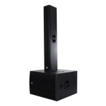 GloboStar® FDB K118BAS 98028 PA Speaker - Ενεργό Αυτοενισχυόμενο Subwoofer Column Επιδαπέδιο με Ψηφιακό Ενισχυτή SA2.68 AC 220V/50-60Hz - 600W RMS/4Ω + 600W RMS/4Ω (2400W Peak) - 1 x 18