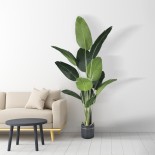GloboStar® Artificial Garden STRELITZIA 20026 Τεχνητό Διακοσμητικό Φυτό  Στρελίτσια - Υ180cm