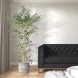 GloboStar® Artificial Garden BAMBOO 20036 Τεχνητό Διακοσμητικό Φυτό Μπαμπού Υ190cm