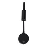 GloboStar® GOOSE 60878 Μοντέρνο Φωτιστικό Τοίχου - Απλίκα Ξενοδοχείου Bed Side LED 3W 300lm 36° AC 220-240V - Reading Light - Μ6.5 x Π15 x Υ24.5cm - Φυσικό Λευκό 4500K - Μαύρο - 3 Xρόνια Εγγύηση