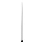 GloboStar® SURFACEPENDANT-PROFILE 70872-3M Προφίλ Αλουμινίου - Βάση & Ψύκτρα Ταινίας LED με Λευκό Γαλακτερό Κάλυμμα - Επιφανειακή & Κρεμαστή Χρήση - Πατητό Κάλυμμα - Μαύρο - 3 Μέτρα - Μ300 x Π4.5 x Υ4.2cm