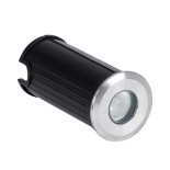 GloboStar® UNDERWATER-DANI 90199 Υποβρύχιο Χωνευτό Φωτιστικό Σποτ Ειδικό για Σιντριβάνια LED 1W 80lm 5° DC 24V Αδιάβροχο IP68 Φ3 x Υ9cm Μπλε - Ανοξείδωτο Ατσάλι - 3 Years Warranty