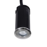 GloboStar® UNDERWATER-DANI 90199 Υποβρύχιο Χωνευτό Φωτιστικό Σποτ Ειδικό για Σιντριβάνια LED 1W 80lm 5° DC 24V Αδιάβροχο IP68 Φ3 x Υ9cm Μπλε - Ανοξείδωτο Ατσάλι - 3 Years Warranty