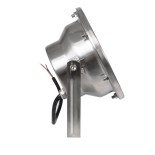 GloboStar® UNDERWATER-JERRY 90423 Υποβρύχιο Επιφανειακό Φωτιστικό Σποτ Ειδικό για Σιντριβάνια - Πισίνες - Τζακούζι LED 12W 1080lm 120° DC 24V Αδιάβροχο IP68 Μ14.5 x Π7 x Υ19cm Θερμό Λευκό 2700K - Ανοξείδωτο Ατσάλι SS304 - 3 Χρόνια Εγγύηση