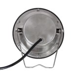 GloboStar® UNDERWATER-JERRY 90423 Υποβρύχιο Επιφανειακό Φωτιστικό Σποτ Ειδικό για Σιντριβάνια - Πισίνες - Τζακούζι LED 12W 1080lm 120° DC 24V Αδιάβροχο IP68 Μ14.5 x Π7 x Υ19cm Θερμό Λευκό 2700K - Ανοξείδωτο Ατσάλι SS304 - 3 Χρόνια Εγγύηση