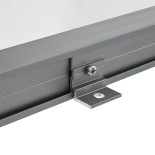 GloboStar® WASHER-PLEXI 90499 Μπάρα Φωτισμού Wall Washer LED 12W 1020lm 15° DC 24V Αδιάβροχο IP65 με Plexiglass Μοριακού Φωτισμού Μ100 x Π3.3 x Υ100cm Πολύχρωμο RGBW DMX512 - Γκρι Ανθρακί - 3 Χρόνια Εγγύηση