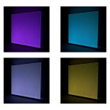 GloboStar® WASHER-PLEXI 90499 Μπάρα Φωτισμού Wall Washer LED 12W 1020lm 15° DC 24V Αδιάβροχο IP65 με Plexiglass Μοριακού Φωτισμού Μ100 x Π3.3 x Υ100cm Πολύχρωμο RGBW DMX512 - Γκρι Ανθρακί - 3 Χρόνια Εγγύηση