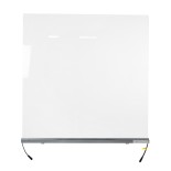 GloboStar® WASHER-PLEXI 90499 Μπάρα Φωτισμού Wall Washer LED 12W 1020lm 15° DC 24V Αδιάβροχο IP65 με Plexiglass Μοριακού Φωτισμού Μ100 x Π3.3 x Υ100cm Πολύχρωμο RGBW DMX512 - Γκρι Ανθρακί - 3 Χρόνια Εγγύηση