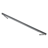 GloboStar® WASHER-PLEXI 90499 Μπάρα Φωτισμού Wall Washer LED 12W 1020lm 15° DC 24V Αδιάβροχο IP65 με Plexiglass Μοριακού Φωτισμού Μ100 x Π3.3 x Υ100cm Πολύχρωμο RGBW DMX512 - Γκρι Ανθρακί - 3 Χρόνια Εγγύηση