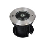 GloboStar® UNDERWATER-JULIA 90563 Υποβρύχιο Χωνευτό Φωτιστικό Σποτ Ειδικό για Σιντριβάνια LED 3W 285lm 15° DC 24V Αδιάβροχο IP68 Φ10 x Υ7.5cm Φυσικό Λευκό 4500K - Ανοξείδωτο Ατσάλι - 3 Χρόνια Εγγύηση