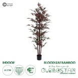 GloboStar® Artificial Garden BLOODLEAF BAMBOO 20039 Τεχνητό Διακοσμητικό Φυτό Αιματόφυλλο Μπαμπού Υ170cm 