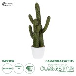 GloboStar® Artificial Garden CARNEGIEA CACTUS 20100 Τεχνητό Διακοσμητικό Φυτό Κάκτος Σαγκουάρο Υ63cm
