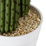 GloboStar® Artificial Garden CARNEGIEA CACTUS 20100 Τεχνητό Διακοσμητικό Φυτό Κάκτος Σαγκουάρο Υ63cm