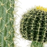 GloboStar® Artificial Garden CARNEGIEA CACTUS 20134 Τεχνητό Διακοσμητικό Φυτό Κάκτος Σαγκουάρο Υ150cm