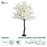 GloboStar® Artificial Garden BIANCA CHERRY BLOSSOM TREE 20141 Τεχνητό Διακοσμητικό Δέντρο Λευκή Κερασιά Υ160cm 