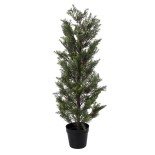 GloboStar® Artificial Garden LEMON CYPRESS 20151 Τεχνητό Διακοσμητικό Φυτό Λεμονόκυπάρισσο Υ120cm 