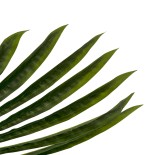 GloboStar® Artificial Garden SERENOA PALM LEAF 20173 Τεχνητό Διακοσμητικό Φύλο Φοινικόδεντρου Σερενόα Βεντάλια Π47 x Υ120cm 