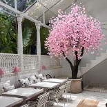 GloboStar® Artificial Garden CHERRY BLOSSOM TREE 20212 Τεχνητό Διακοσμητικό Δέντρο Άνθος Κερασιάς Υ300cm 