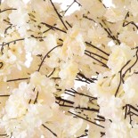 GloboStar® Artificial Garden SALMON CHERRY BLOSSOM TREE 20358 Τεχνητό Διακοσμητικό Δέντρο Μπεζ Άνθος Κερασιάς Υ140cm