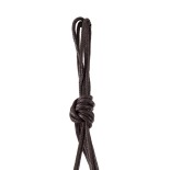 GloboStar® Artificial Garden AIGINA 20466 Κρεμαστό Πήλινο Κεραμικό Κασπώ Γλάστρα - Flower Pot Μαύρο Φ13cm x Υ15cm 