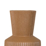 GloboStar® Artificial Garden AMALFI 20469 Πήλινο Κεραμικό Κασπώ Γλάστρα - Flower Pot Κεραμιδί Φ7.5cm x Υ20cm 