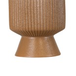 GloboStar® Artificial Garden AMALFI 20469 Πήλινο Κεραμικό Κασπώ Γλάστρα - Flower Pot Κεραμιδί Φ7.5cm x Υ20cm 