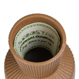 GloboStar® Artificial Garden AMALFI 20469 Πήλινο Κεραμικό Κασπώ Γλάστρα - Flower Pot Κεραμιδί Φ7.5cm x Υ20cm 
