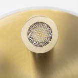 GloboStar® LADY-R 60940 Μοντέρνο Φωτιστικό Τοίχου - Απλίκα Ξενοδοχείου Bed Side LED 6W 600lm 36° & 360° AC 220-240V - Reading Light & Κρυφός Φωτισμός - Φορτιστής USB 3A - Φ15 x Υ7cm - Φυσικό Λευκό 4500K - Χρυσό Πλατίνα - 3 Χρόνια Εγγύηση