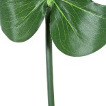 GloboStar® Artificial Garden MONSTERA LEAF 20222 Τεχνητό Διακοσμητικό Φύλο Μονστέρας Π28 x Υ83cm 