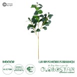 GloboStar® Artificial Garden LAURUS NOBILIS BRANCH 20224 Τεχνητό Διακοσμητικό Κλαδί Δάφνης Π35 x Υ70cm 