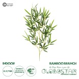 GloboStar® Artificial Garden BAMBOO BRANCH 20227 Τεχνητό Διακοσμητικό Κλαδί Μπαμπού Π50 x Υ70cm 