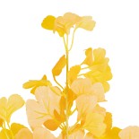 GloboStar® Artificial Garden GINKGO BRANCH 20260 Τεχνητό Διακοσμητικό Κλαδί Γκίγκο Π22 x Υ80cm 