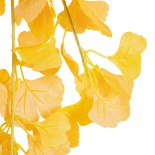 GloboStar® Artificial Garden GINKGO BRANCH 20260 Τεχνητό Διακοσμητικό Κλαδί Γκίγκο Π22 x Υ80cm 