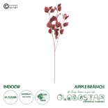 GloboStar® Artificial Garden APPLE BRANCH 20262 Τεχνητό Διακοσμητικό Κλαδί Μηλιάς Π25 x Υ80cm 