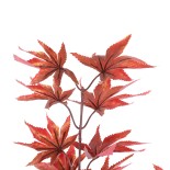 GloboStar® Artificial Garden MAPLE BRANCH 20263 Τεχνητό Διακοσμητικό Κλαδί Σφένδαμου Π25 x Υ90cm 
