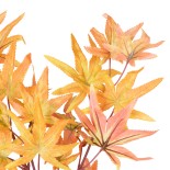 GloboStar® Artificial Garden MAPLE BRANCH 20264 Τεχνητό Διακοσμητικό Κλαδί Σφένδαμου Π25 x Υ90cm 