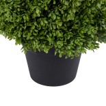 GloboStar® Artificial Garden BUXUS SPIRAL 20402 Τεχνητό Διακοσμητικό Φυτό Σπιράλ Πυξός Υ150cm