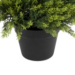 GloboStar® Artificial Garden LEMON CYPRESS SPIRAL 20408 Τεχνητό Διακοσμητικό Φυτό Λεμονόκυπάρισσο Υ150cm