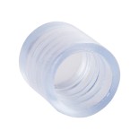 GloboStar® 70656 Τερματική Τάπα για RGB Φωτοσωλήνα LED 360° Degree DC 230V Αδιάβροχη IP68