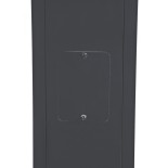 GloboStar® MONTERREY 61511 Urban Light Φωτιστικό Πάρκου - Πλατείας - Κήπου Ύψους 2 μέτρων LED 40W 5440lm 60° AC100-240VAC IP67 IK09 - Μ20 x Π20 x Υ200cm - Anthracite Grey - Φυσικό Λευκό 4000K - LUMILEDS - MEAN WELL DRIVER - 5 Years Warranty