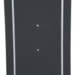 GloboStar® MERIDA 61513 Urban Light Φωτιστικό Πάρκου - Πλατείας - Κήπου Ύψους 2 μέτρων LED 40W 5440lm 60° AC100-240VAC IP67 IK09 - Μ32 x Π13 x Υ200cm - Anthracite Grey - Φυσικό Λευκό 4000K - LUMILEDS - MEAN WELL DRIVER - 5 Years Warranty