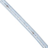 GloboStar® 70603 Φωτοσωλήνας LED DIODE 1m 3.9W/m 36LED/m 137lm/m 360° DC 230V Αδιάβροχος IP68 Ultra Θερμό Λευκό 2200K Dimmable