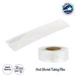 GloboStar® 79970-1 Θερμοσυστελλόμενο - Μακαρόνι Φ40mm/20mm - Τεμάχιο Μήκους 20cm Στεγανοποίησης για Όλες τις Neon Flex LED DC 24V & DC 230V Αδιάβροχο IP65 Μ20 x Π6.5 x Υ0.35cm - Διάφανο