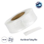 GloboStar® 79970 Θερμοσυστελλόμενο - Μακαρόνι Φ40mm/20mm - Ρολό Μήκους 25m Στεγανοποίησης για Όλες τις Neon Flex LED DC 24V & DC 230V Αδιάβροχο IP65 Φ21 x Υ7.5cm - Διάφανο