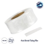 GloboStar® 79971 Θερμοσυστελλόμενο - Μακαρόνι Φ50mm/25mm - Ρολό Μήκους 25m Στεγανοποίησης για Όλες τις Neon Flex LED DC 24V & DC 230V Αδιάβροχο IP65 Φ21 x Υ8.5cm - Διάφανο