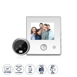 GloboStar® 86062 Ψηφιακή Έξυπνη Camera Εξώπορτας 120° Μοιρών με Έγχρωμη Οθόνη 2.8