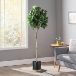 GloboStar® Artificial Garden LAUREL 20085 Τεχνητό Διακοσμητικό Φυτό Δάφνη Υ150cm 