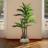 GloboStar® Artificial Garden DRACAENA YUCCA 20422 - Τεχνητό Διακοσμητικό Φυτό Δράκαινα Γιούκα Υ120cm