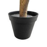 GloboStar® Artificial Garden FICUS BENJAMINA TREE 20431 Τεχνητό Διακοσμητικό Φυτό Φίκος Μπενζαμίνη Υ210cm