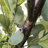 GloboStar® Artificial Garden EYCALYPTUS CINEREA ARCH 20434 Τεχνητή Διακοσμητική Αψίδα Ευκάλυπτου Μ250cm x Υ250cm